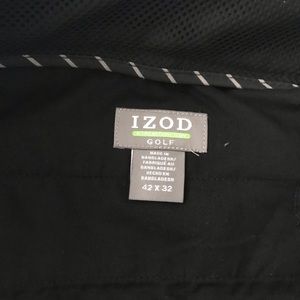 Black IZod golf pants